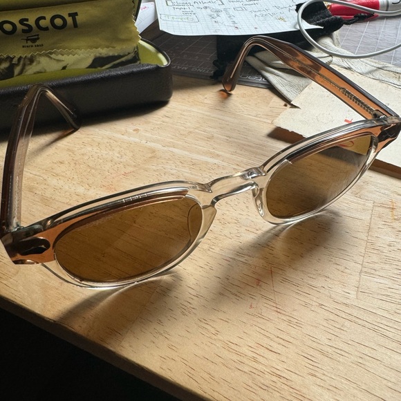 Moscot Brown Lemtosh Sunglasses - Picture 4 of 7